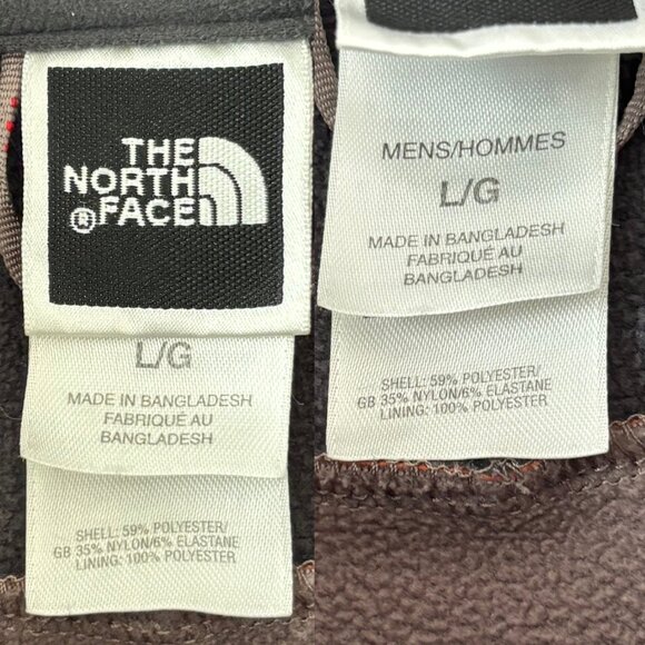 The North Face Men's "Apex Bionic" Soft Shell Jacket in Orange/Gray Size Large - Picture 12 of 14